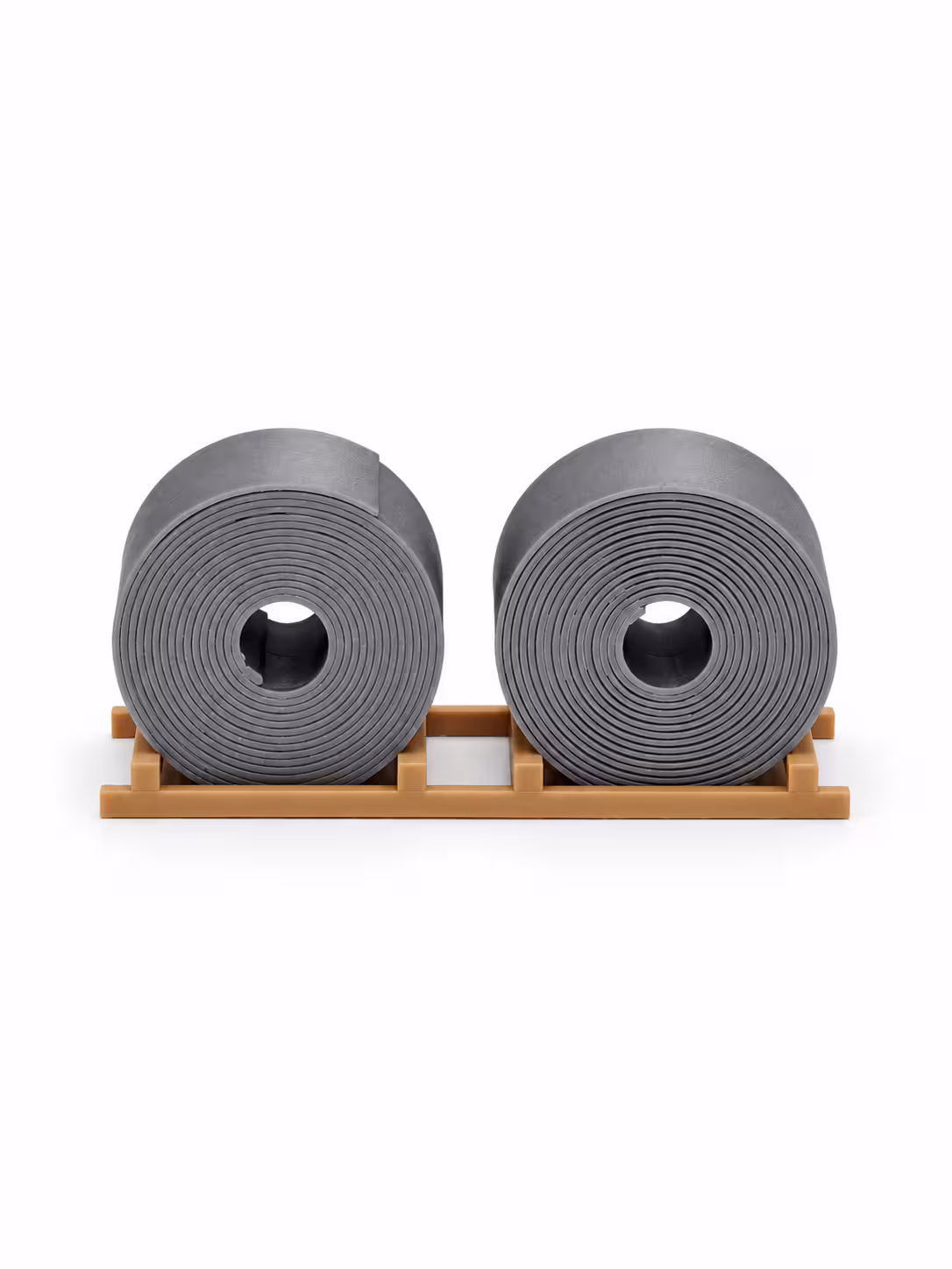 2 Stalen Rollen op Pallet – Schaal H0 - Afbeelding 2